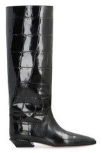 Load image into Gallery viewer, Bettina croco-print leather boots
