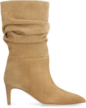 Load image into Gallery viewer, Slouchy suede knee high boots
