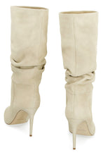 Load image into Gallery viewer, Slouchy suede knee high boots
