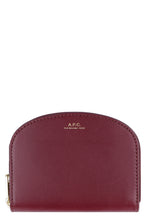 Load image into Gallery viewer, Small leather flap-over wallet
