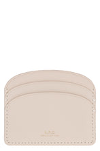 Load image into Gallery viewer, Logo detail leather card holder
