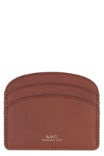 Load image into Gallery viewer, Logo detail leather card holder
