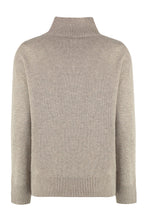 Load image into Gallery viewer, Quercia cashmere turtleneck sweater
