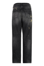 Load image into Gallery viewer, 5-pocket straight-leg jeans
