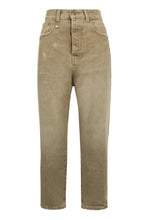 Load image into Gallery viewer, Stretch cotton cropped jeans
