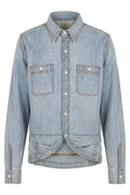 Load image into Gallery viewer, Denim shirt made of cotton
