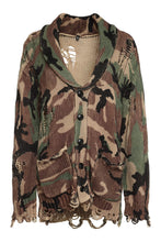 Load image into Gallery viewer, Printed cotton cardigan
