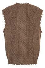 Load image into Gallery viewer, Fringed knit vest
