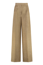 Load image into Gallery viewer, Rauche linen trousers
