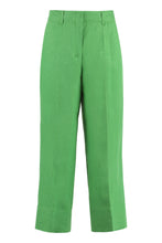 Load image into Gallery viewer, Rebecca linen wide leg trousers
