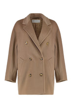 Load image into Gallery viewer, Rebus wool and cashmere coat
