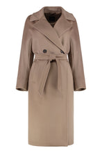 Load image into Gallery viewer, Resina Double-breasted virgin wool  coat
