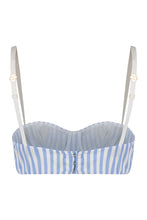 Load image into Gallery viewer, Brassiere in cotton poplin with embroidery
