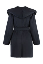 Load image into Gallery viewer, Rialto hooded camelwool coat
