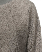 Load image into Gallery viewer, Ribera teddy fabric sweatshirt
