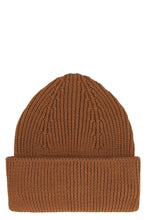 Load image into Gallery viewer, Knitted wool beanie hat
