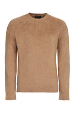 Load image into Gallery viewer, Cotton blend crew-neck sweater

