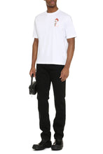 Load image into Gallery viewer, Embroidered cotton T-shirt
