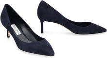 Load image into Gallery viewer, Pointed décolleté Romy 60 in suede
