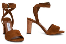 Load image into Gallery viewer, Heeled sandals Rori 85 in suede leather
