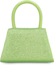 Load image into Gallery viewer, Embellished satin Bow Bag
