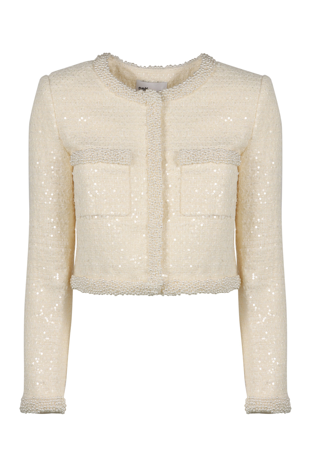 Boucle knit jacket