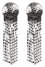 Load image into Gallery viewer, Embellished maxi-earrings
