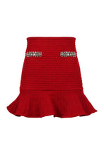 Load image into Gallery viewer, Knitted mini skirt
