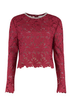 Load image into Gallery viewer, Lace top with crystals
