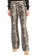 Load image into Gallery viewer, Printed high-rise trousers
