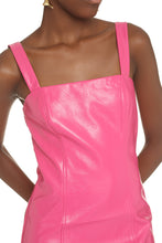 Load image into Gallery viewer, Herlina mini eco-leather dress

