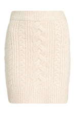 Load image into Gallery viewer, Cable knitted mini skirt
