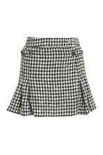 Load image into Gallery viewer, Houndstooth mini skirt
