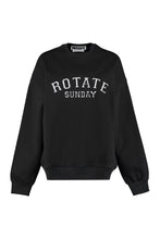 Load image into Gallery viewer, Iris cotton crew-neck sweatshirt
