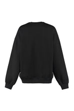 Load image into Gallery viewer, Iris cotton crew-neck sweatshirt
