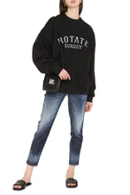 Load image into Gallery viewer, Iris cotton crew-neck sweatshirt
