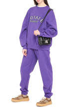 Load image into Gallery viewer, Iris cotton crew-neck sweatshirt
