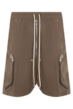 Load image into Gallery viewer, Short cotton pants with zipper
