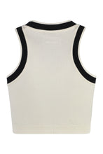 Load image into Gallery viewer, Ruggero cotton crop top
