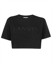 Load image into Gallery viewer, Logo detail cropped t-shirt
