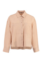 Load image into Gallery viewer, Silk-cotton blend shirt
