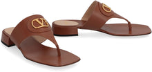Load image into Gallery viewer, VLogo Signature Leather slides
