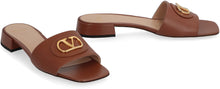 Load image into Gallery viewer, VLogo Signature Leather slides

