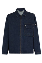 Load image into Gallery viewer, Denim jacket with zipper
