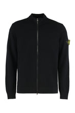 Load image into Gallery viewer, Full-zip sweater in wool
