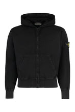 Load image into Gallery viewer, Hooded sweatshirt with zipper in cotton
