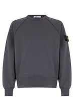 Load image into Gallery viewer, Crewneck sweatshirt with logo patch
