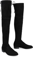 Load image into Gallery viewer, Lowland Stretch suede over the knee boots
