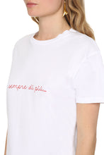 Load image into Gallery viewer, Embroidered cotton T-shirt
