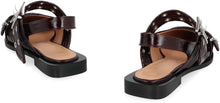 Load image into Gallery viewer, Feminine Buckle eco-leather slingback pumps
